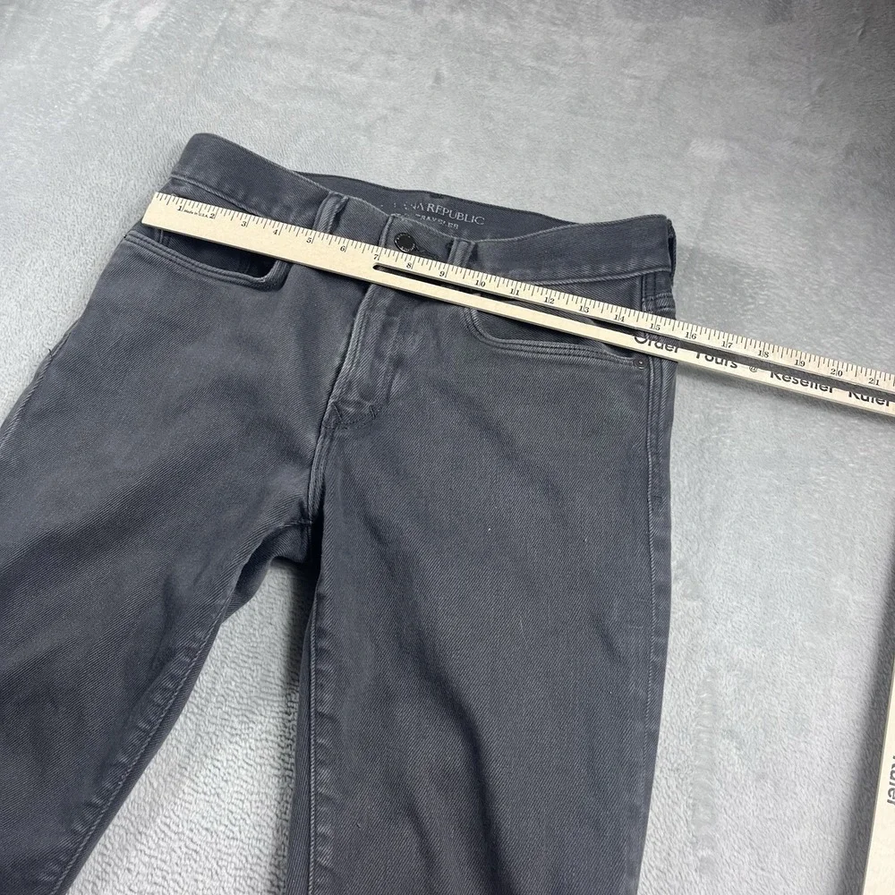 Banana Republic Traveler Jean 31x30‎ Slim Fit Mens Denim Pants Gray